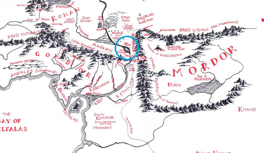 Justin Alexander on X: Minas Tirith Syndrome: The habit for maps