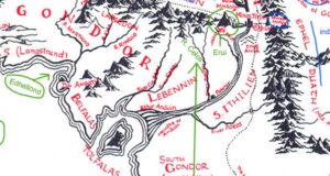 Tolkien Annotated Map Crop