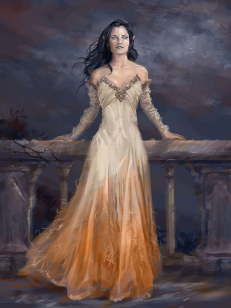 Melian of the Silmarillion by AndrewRyanArt
