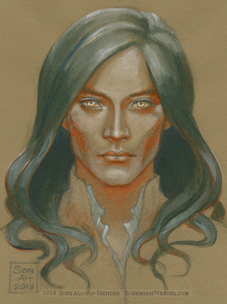 Feanor colour study - animated by BohemianWeasel
