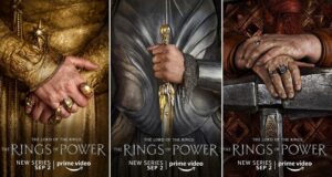 انتشار 23 پوستر از سریال ارباب حلقه‌ها: حلقه‌های قدرت توسط آمازون