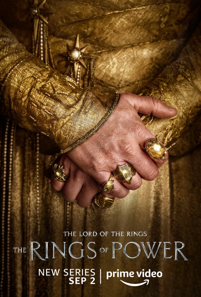 پوستر رسمی سریال ارباب حلقه‌ها: حلقه‌های قدرت