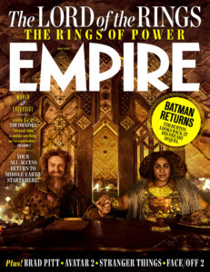 دورین چهارم و دیسا در سریال ارباب حلقه‌ها بر روی جلد مجله امپایر