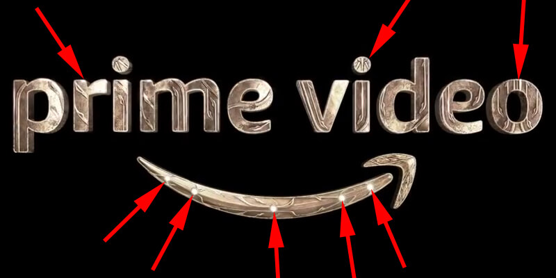لوگو پرایم ویدیو برای سریال ارباب حلقه‌ها: حلقه‌های قدرت