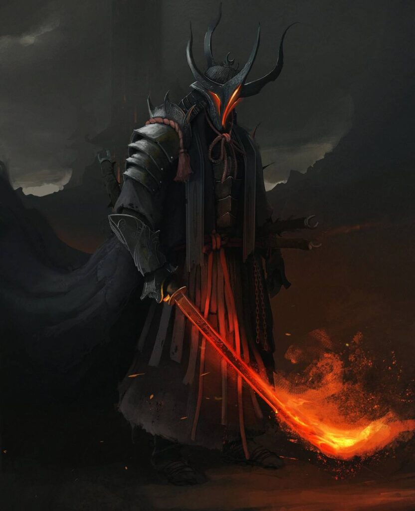 Sauron by Warren Mahy